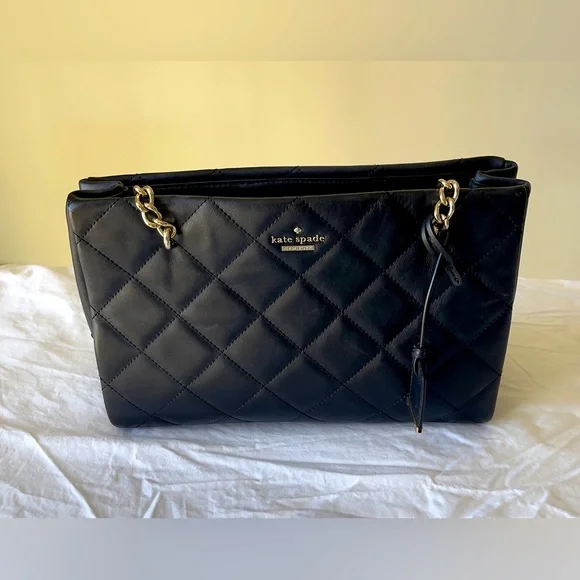 Kate Spade Emerson Emerson Place Phoebe Leather Tote EUC - Picture 5 of 8